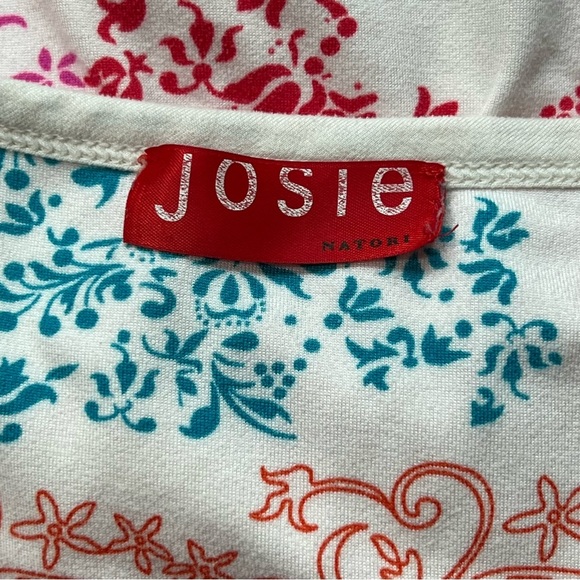 Josie Pajama Set Long Sleeve Top Pants Floral Print Loungewear Sleepwear Size XL - Picture 6 of 12